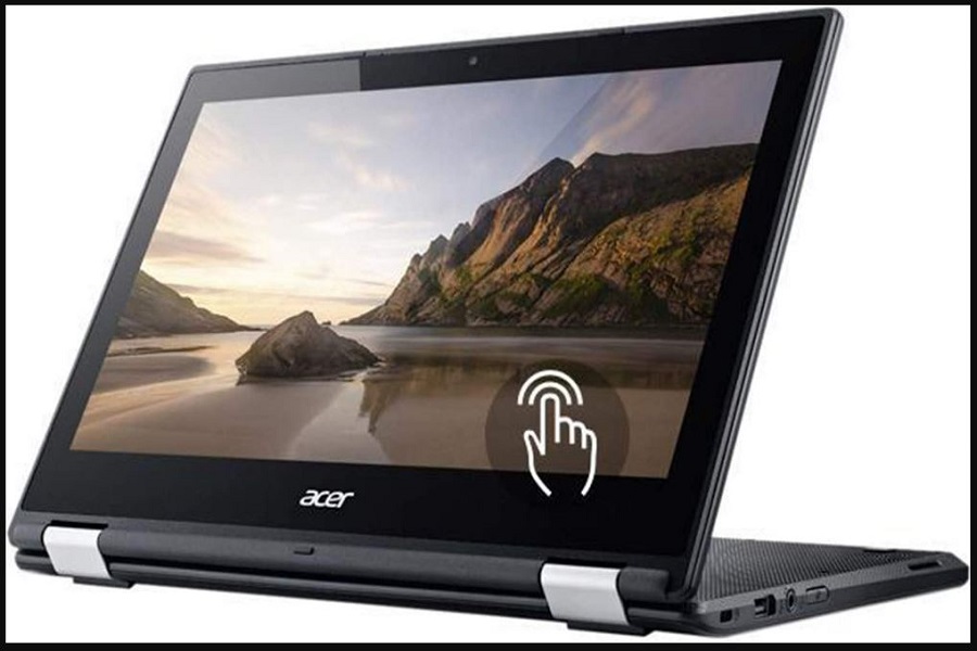 Laptop: Acer - C738T-C44Z Chromebook Touchscreen